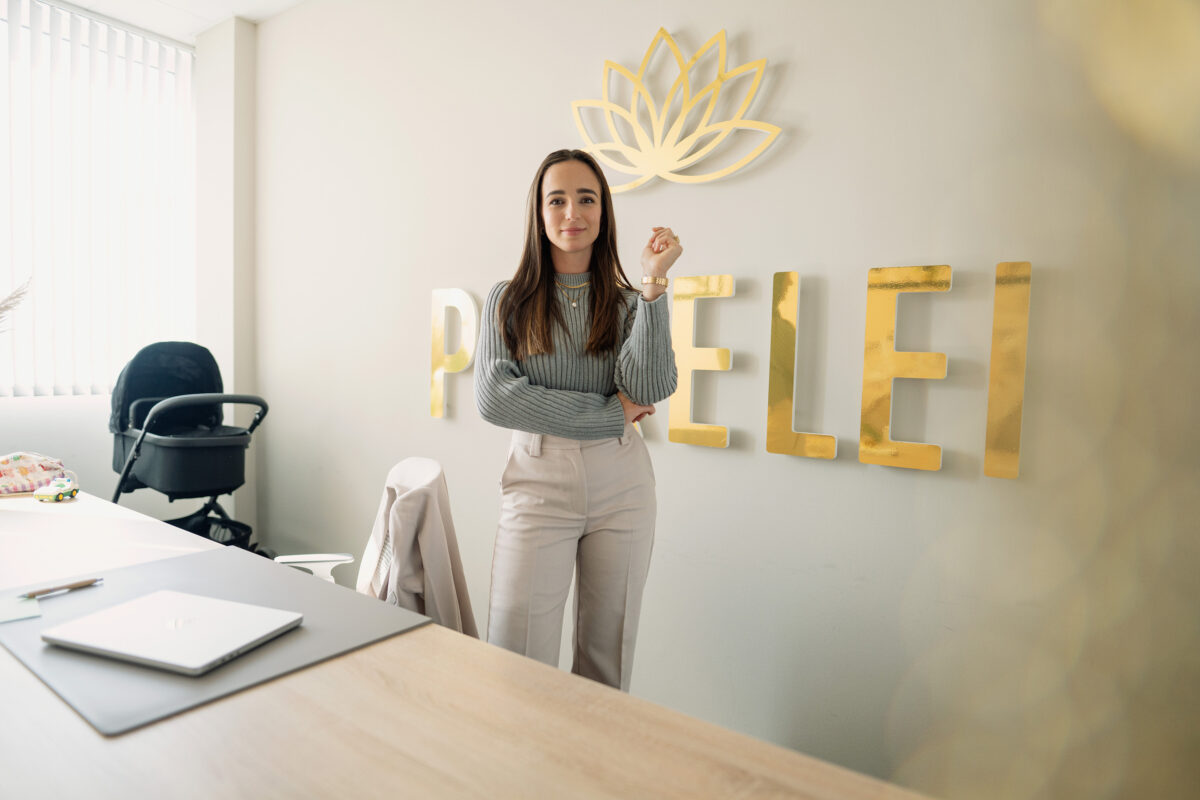 Alisa Jahnke in ihrem Büro