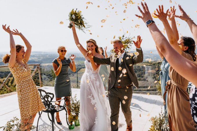 13 Ideen für Abkühlung bei Eurer Sommerhochzeit