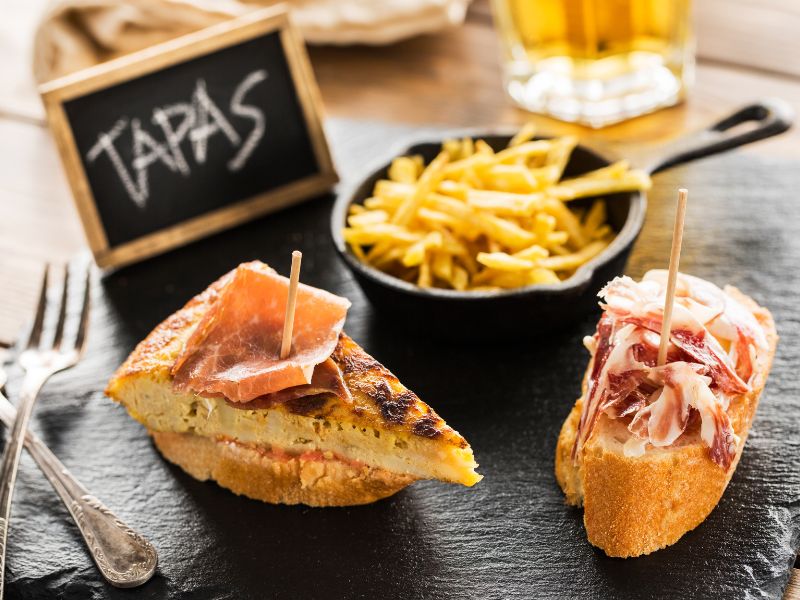 spanische Tapas.