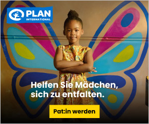 Mädchen, das von der Unterstützung durch Plan International profitiert